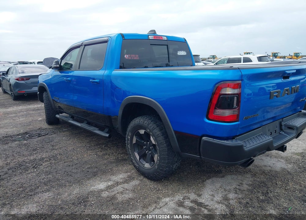 2021 RAM 1500 REBEL 4X4 5'7 BOX VIN: 1C6SRFLT8MN648483
