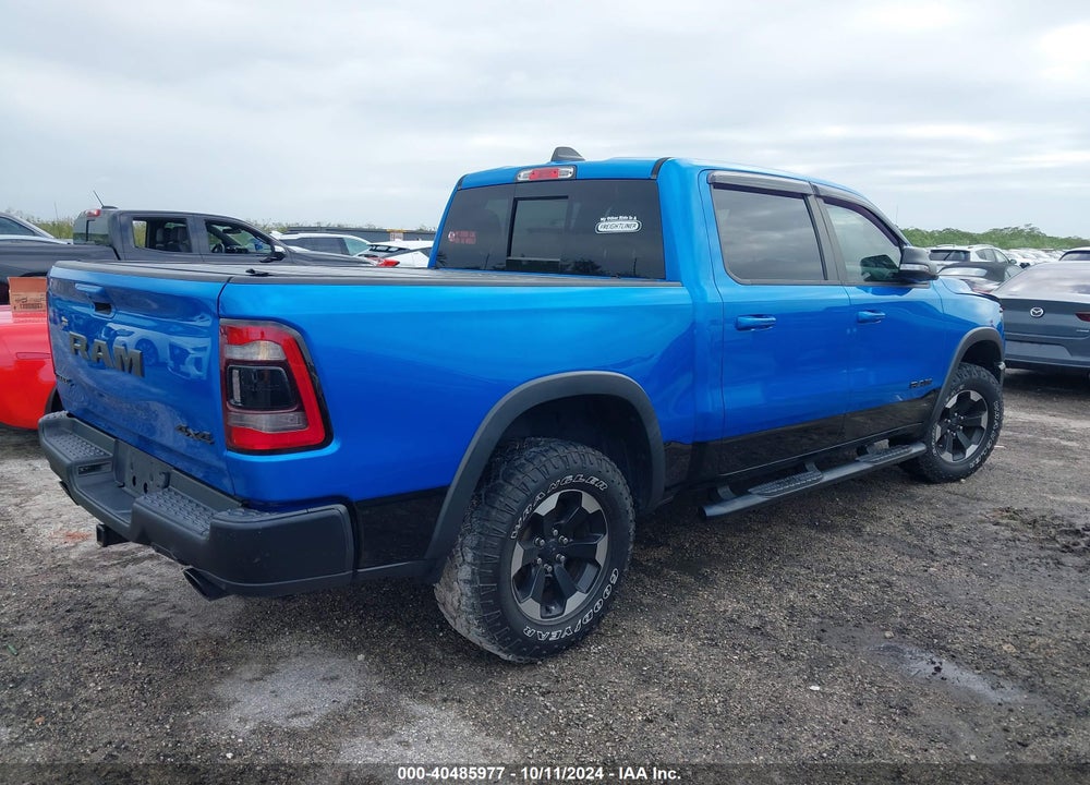 2021 RAM 1500 REBEL 4X4 5'7 BOX VIN: 1C6SRFLT8MN648483