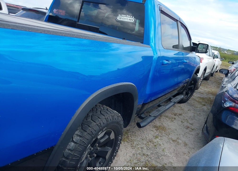 2021 RAM 1500 REBEL 4X4 5'7 BOX VIN: 1C6SRFLT8MN648483