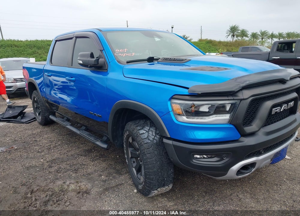 2021 RAM 1500 REBEL 4X4 5'7 BOX VIN: 1C6SRFLT8MN648483