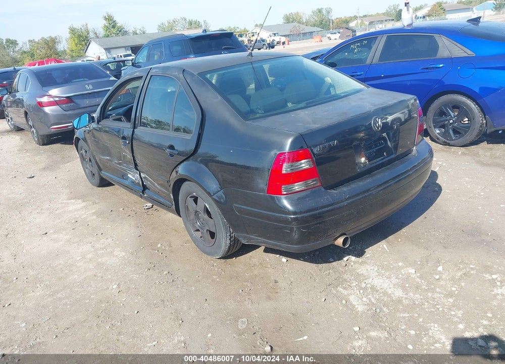 2001 VOLKSWAGEN JETTA GLS 1.8L TURBO VIN: 3VWSD69M01M152667