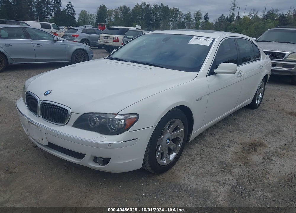 2007 BMW 750LI VIN: WBAHN83527DT73308
