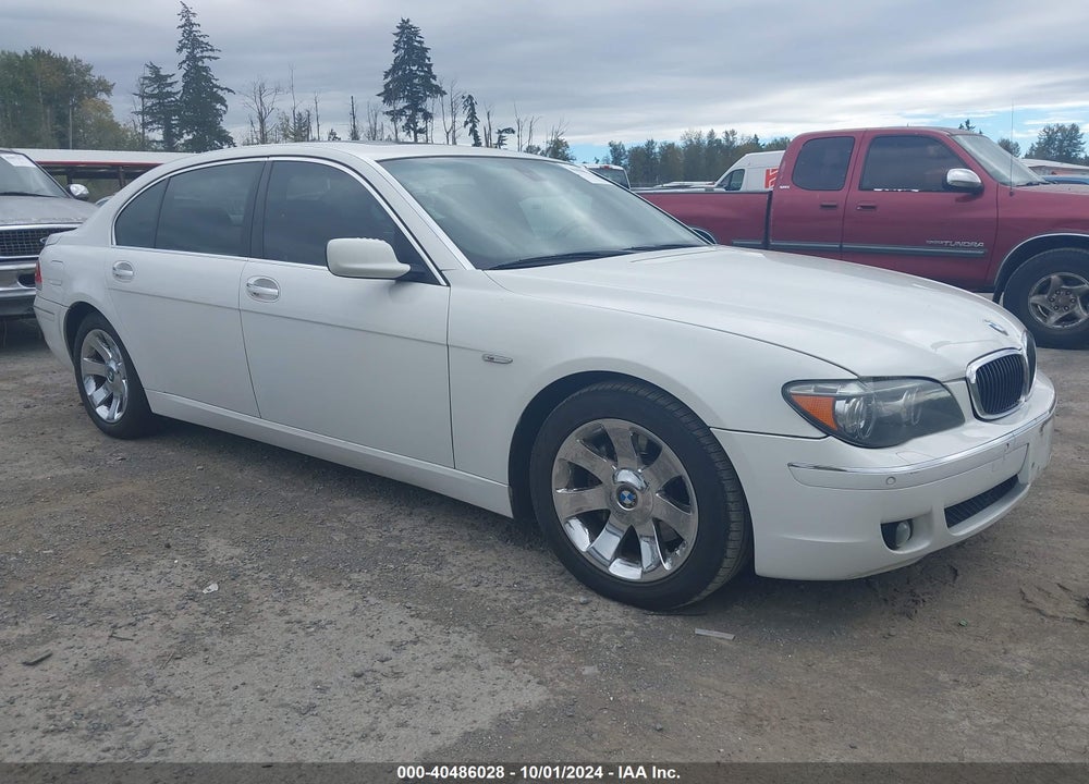 2007 BMW 750LI VIN: WBAHN83527DT73308