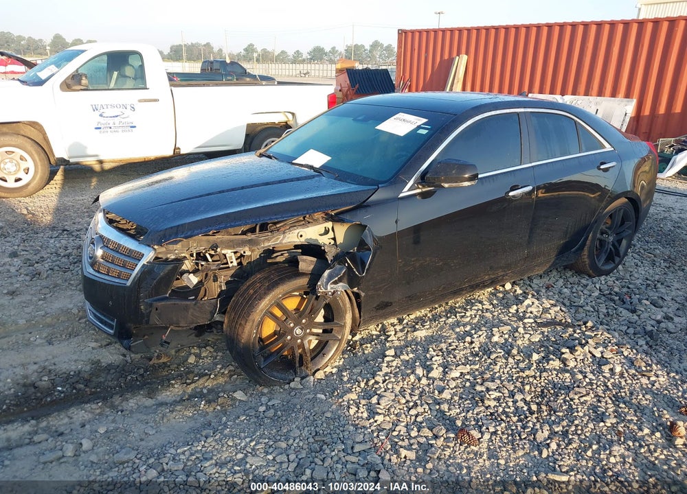2013 CADILLAC ATS LUXURY VIN: 1G6AB5SA4D0137839