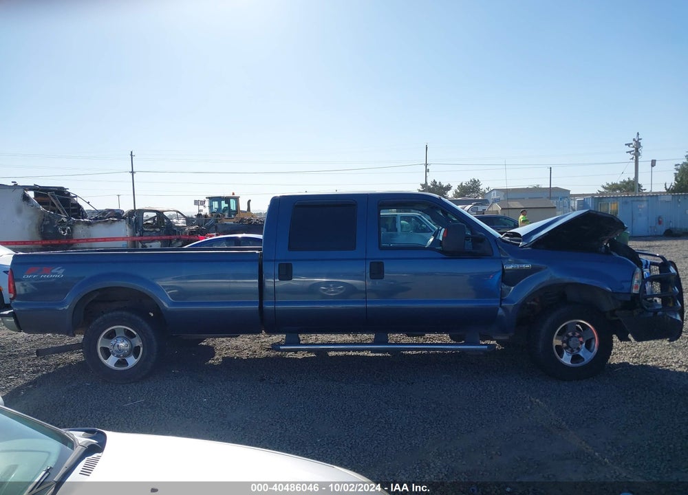 2007 FORD F-250 VIN: 1FTSW21507EB38390