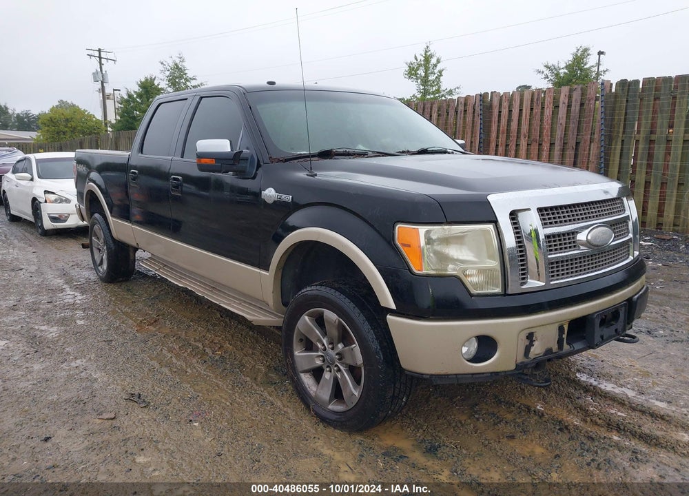 2009 FORD F-150 KING RANCH VIN: 1FTPW14V29KB58107