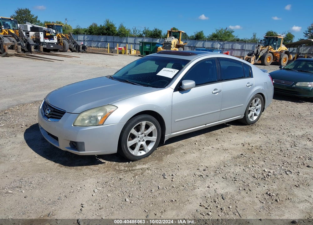 2008 NISSAN MAXIMA 3.5 SE VIN: 1N4BA41E18C831269