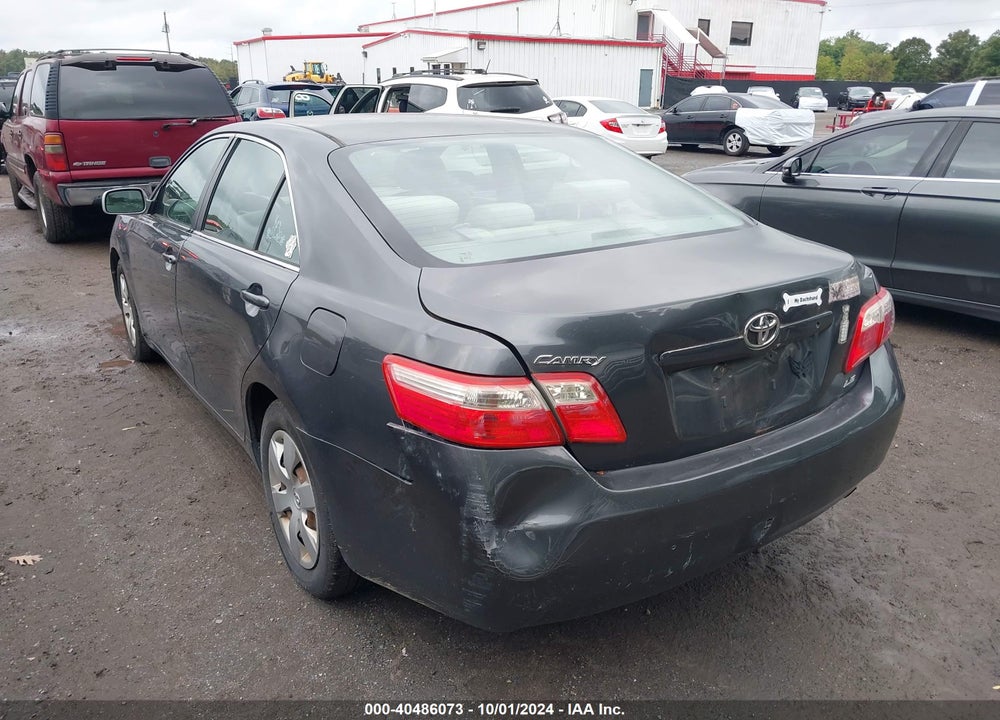 2009 TOYOTA CAMRY LE VIN: 4T1BE46KX9U799118
