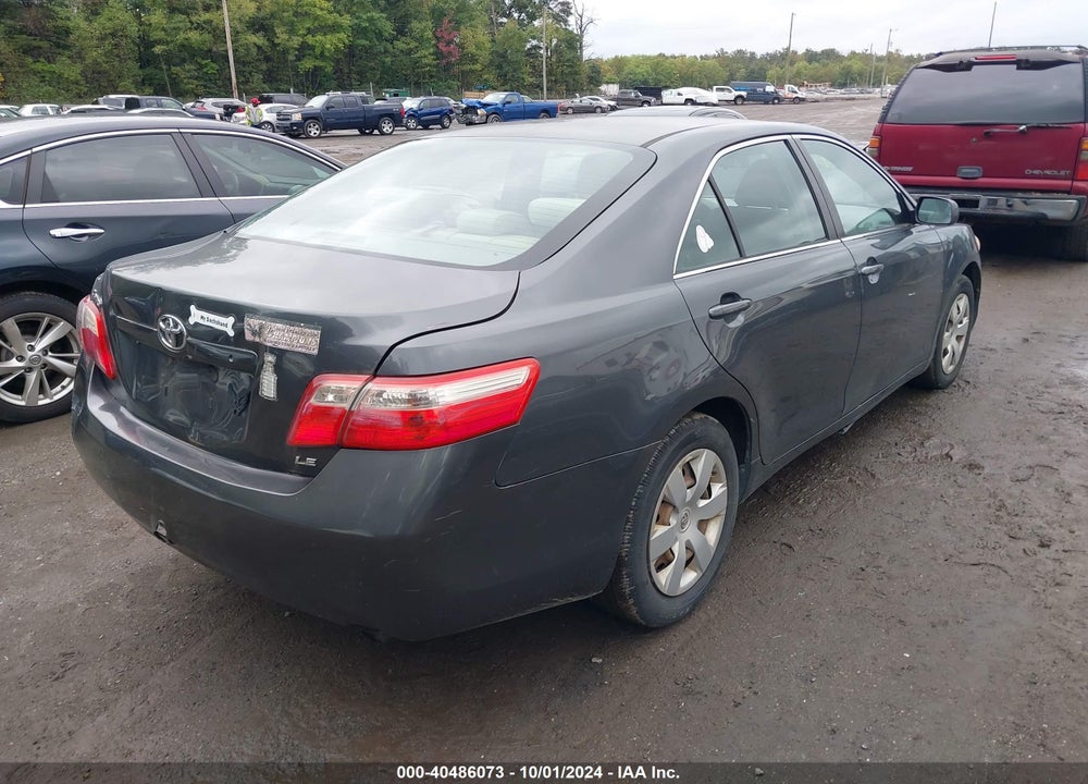 2009 TOYOTA CAMRY LE VIN: 4T1BE46KX9U799118