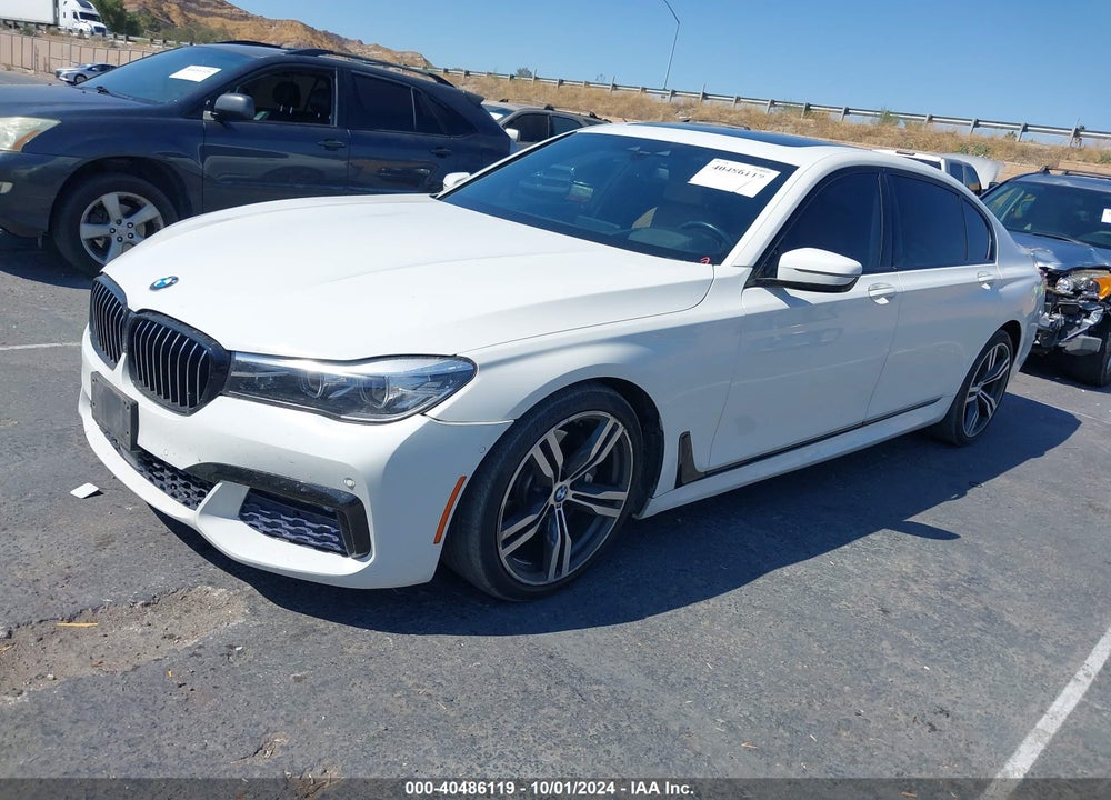 2016 BMW 740I VIN: WBA7E2C51GG548302