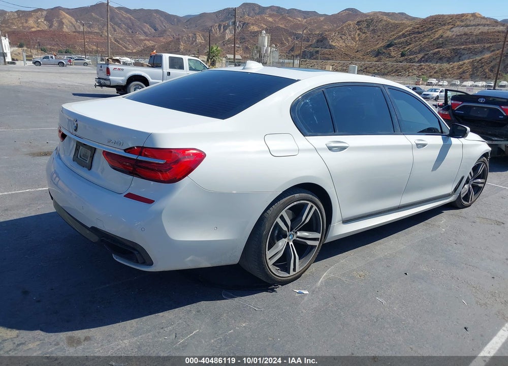 2016 BMW 740I VIN: WBA7E2C51GG548302