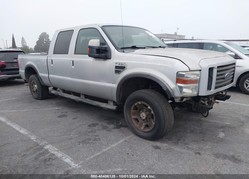 2008 FORD F-250 FX4/KING RANCH/LARIAT/XL/XLT VIN: 1FTSW21508EB97795