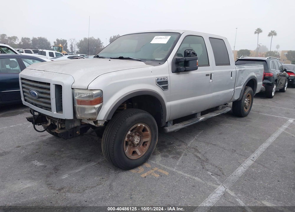 2008 FORD F-250 FX4/KING RANCH/LARIAT/XL/XLT VIN: 1FTSW21508EB97795