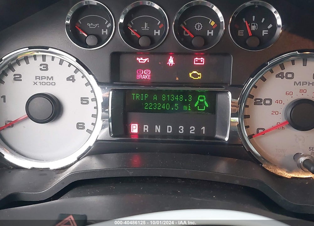 2008 FORD F-250 FX4/KING RANCH/LARIAT/XL/XLT VIN: 1FTSW21508EB97795