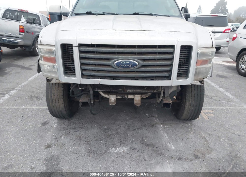 2008 FORD F-250 FX4/KING RANCH/LARIAT/XL/XLT VIN: 1FTSW21508EB97795