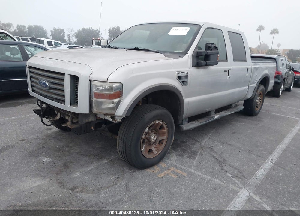 2008 FORD F-250 FX4/KING RANCH/LARIAT/XL/XLT VIN: 1FTSW21508EB97795
