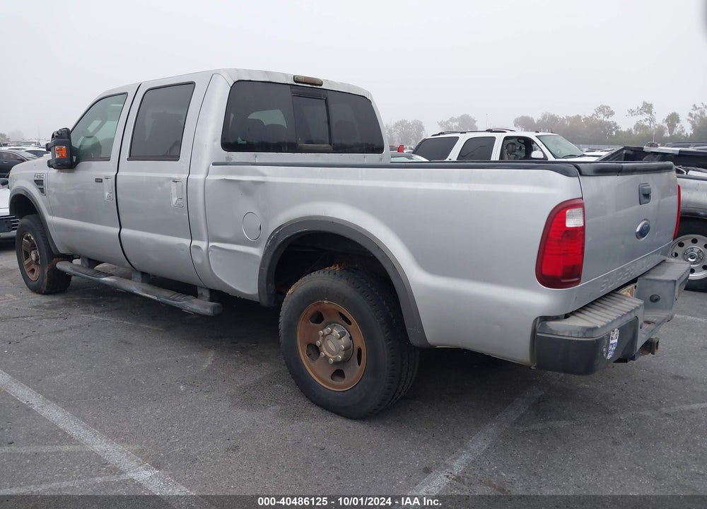 2008 FORD F-250 FX4/KING RANCH/LARIAT/XL/XLT VIN: 1FTSW21508EB97795