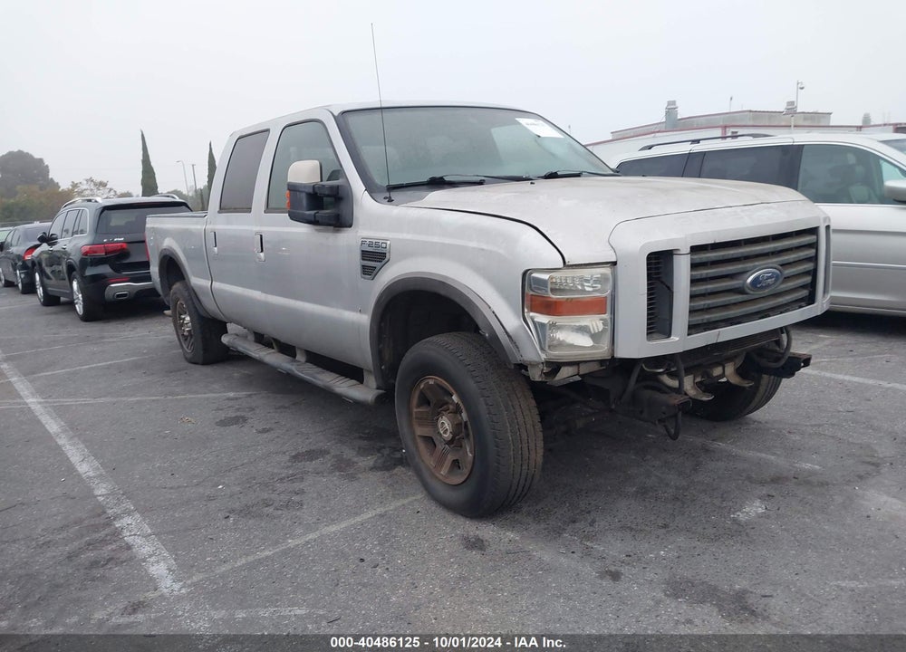 2008 FORD F-250 FX4/KING RANCH/LARIAT/XL/XLT VIN: 1FTSW21508EB97795