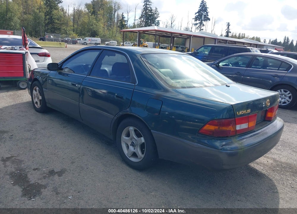 1997 LEXUS ES 300 VIN: JT8BF22G3V0024280