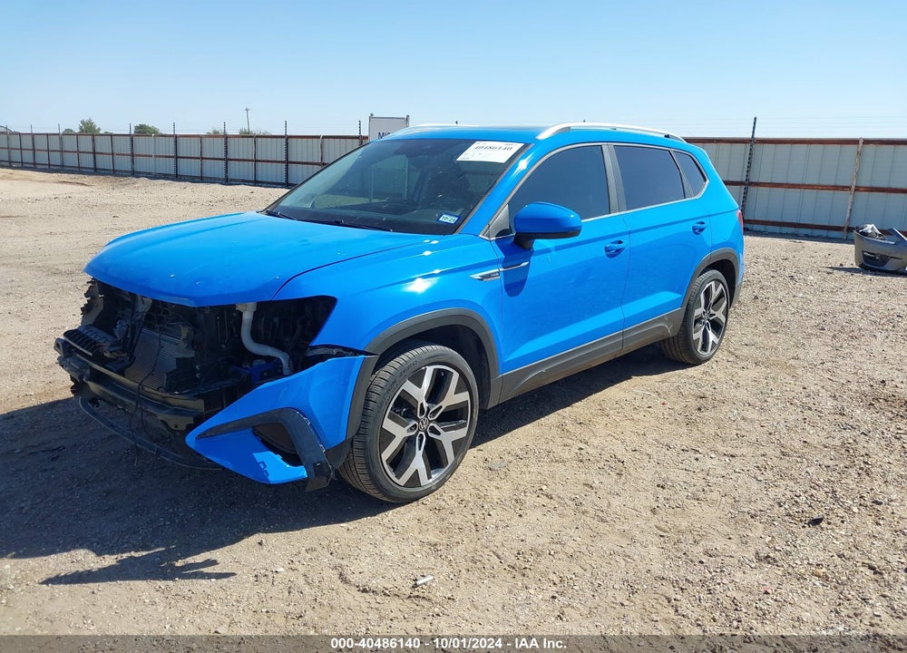 2022 VOLKSWAGEN TAOS 1.5T SEL VIN: 3VV2X7B26NM097612