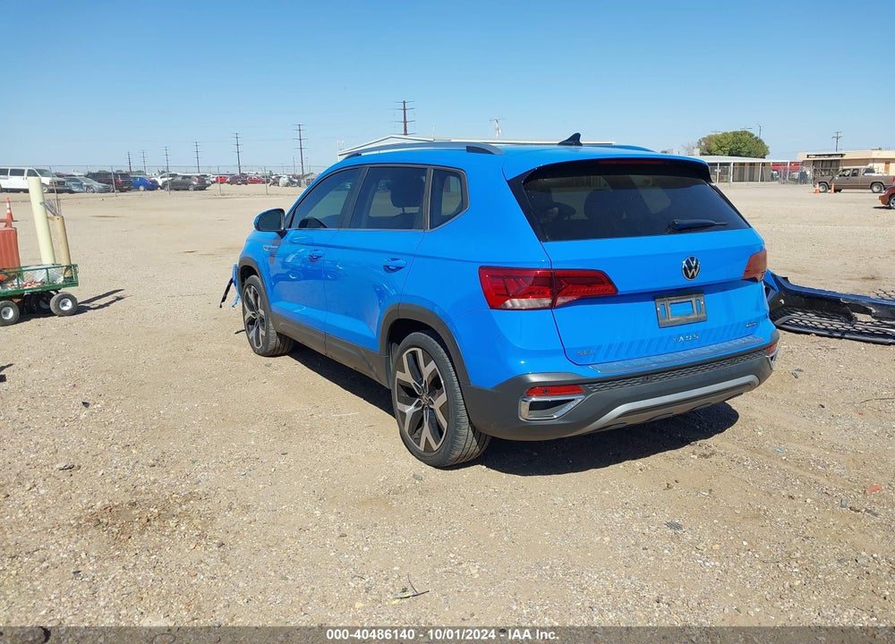 2022 VOLKSWAGEN TAOS 1.5T SEL VIN: 3VV2X7B26NM097612
