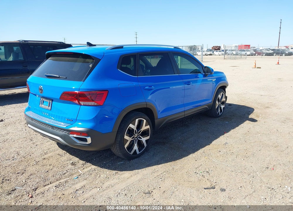 2022 VOLKSWAGEN TAOS 1.5T SEL VIN: 3VV2X7B26NM097612