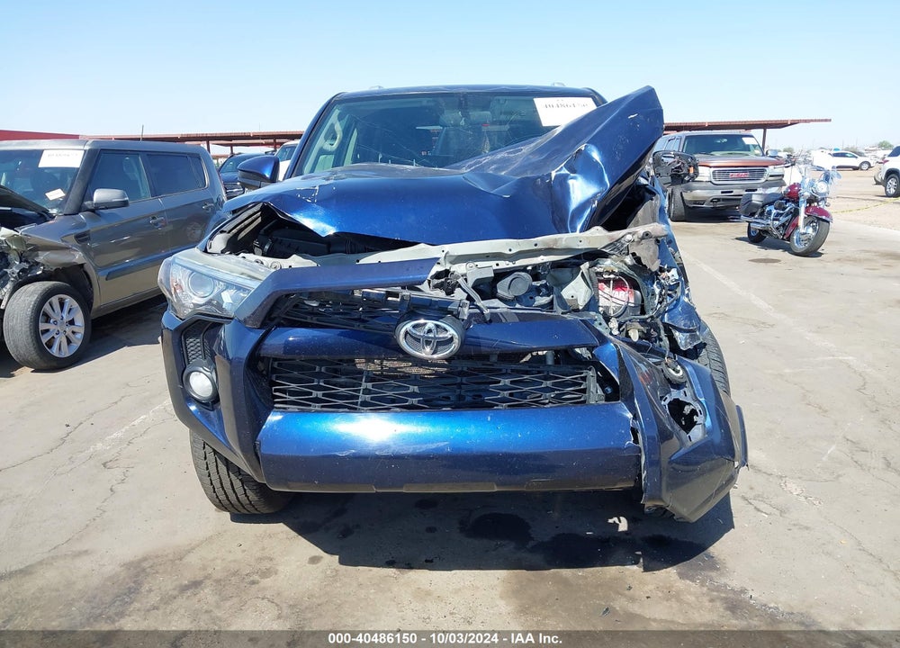 2016 TOYOTA 4RUNNER SR5 VIN: JTEBU5JR7G5336518