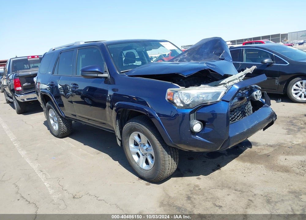 2016 TOYOTA 4RUNNER SR5 VIN: JTEBU5JR7G5336518