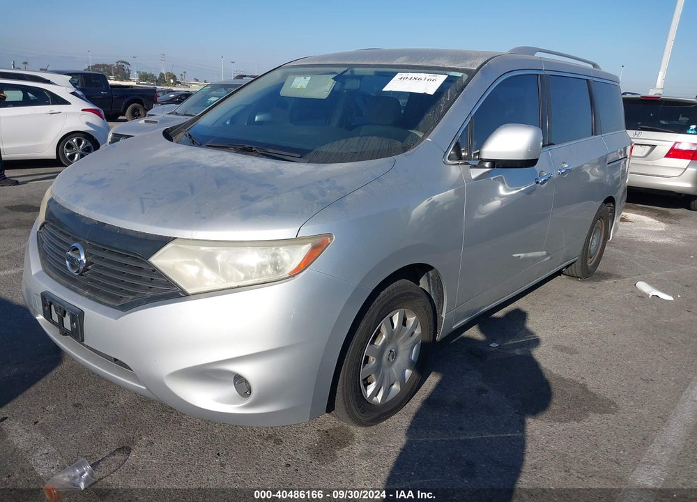 2013 NISSAN QUEST S VIN: JN8AE2KP3D9064177