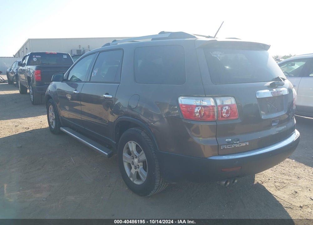 2012 GMC ACADIA SLE VIN: 1GKKRPED2CJ222142