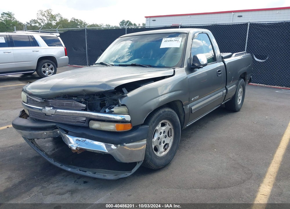 2000 CHEVROLET SILVERADO 1500 LS VIN: 1GCEC14T2YZ183545