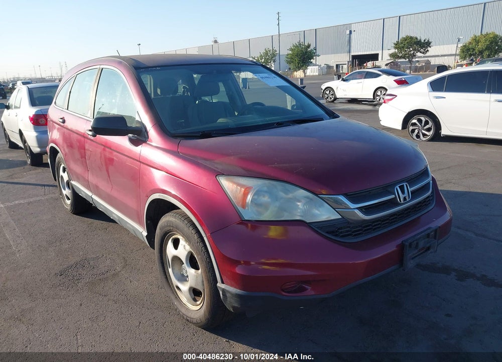 2010 HONDA CR-V LX VIN: 5J6RE4H37AL089915