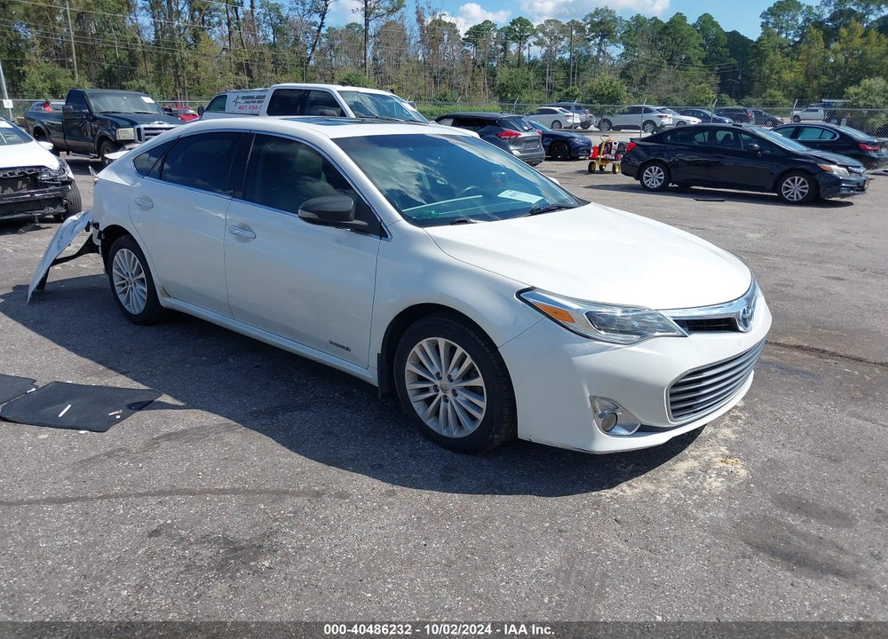 2014 TOYOTA AVALON HYBRID XLE PREMIUM VIN: 4T1BD1EB7EU022683