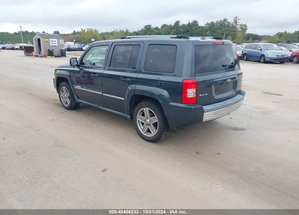 2008 JEEP PATRIOT LIMITED VIN: 1J8FF48W08D708478