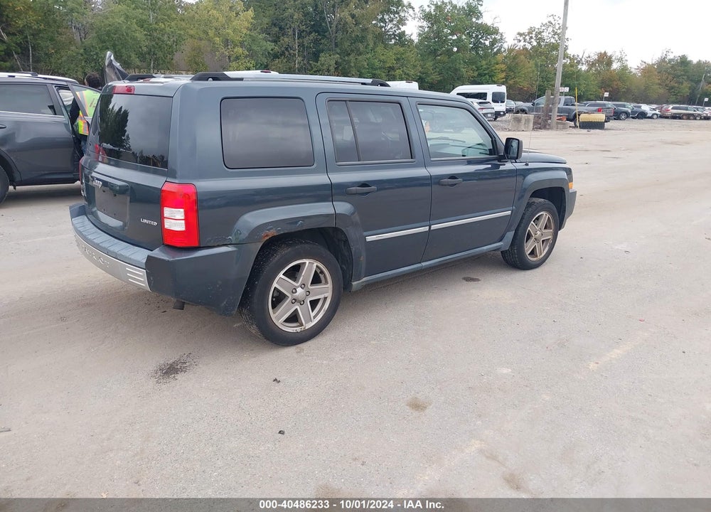 2008 JEEP PATRIOT LIMITED VIN: 1J8FF48W08D708478