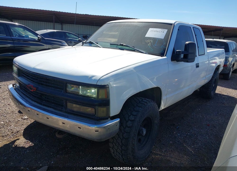 1998 CHEVROLET K1500 FLEETSIDE VIN: 1GCEK19R7WR146116