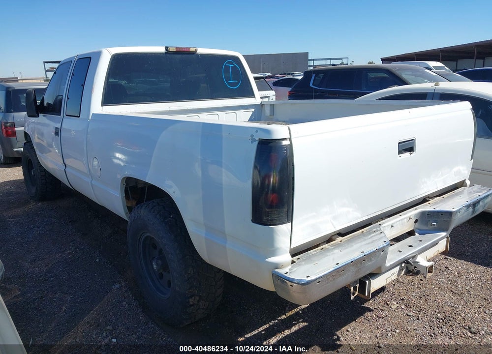 1998 CHEVROLET K1500 FLEETSIDE VIN: 1GCEK19R7WR146116