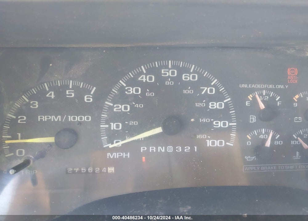 1998 CHEVROLET K1500 FLEETSIDE VIN: 1GCEK19R7WR146116