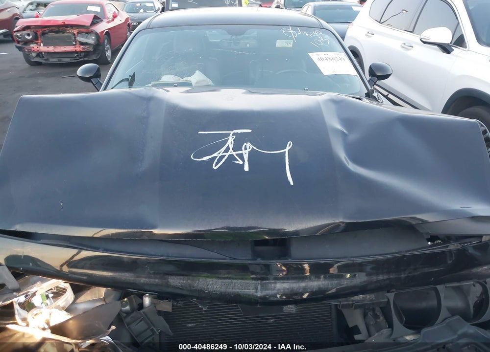 2012 DODGE CHALLENGER SXT VIN: 2C3CDYAG9CH254323