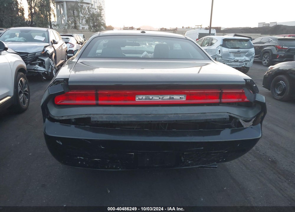 2012 DODGE CHALLENGER SXT VIN: 2C3CDYAG9CH254323