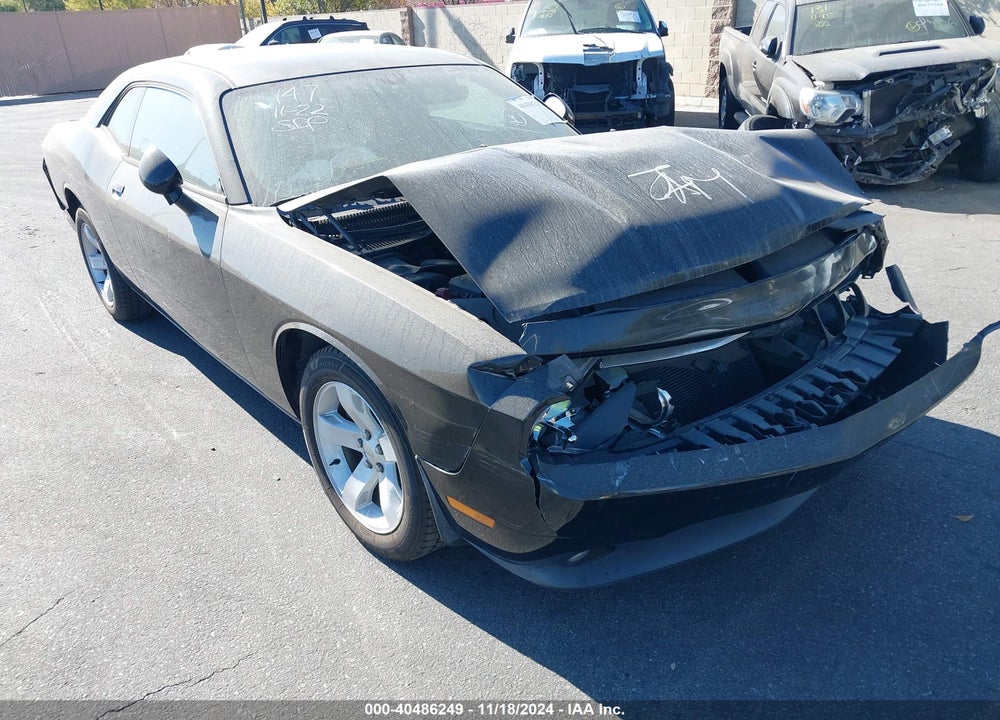 2012 DODGE CHALLENGER SXT VIN: 2C3CDYAG9CH254323