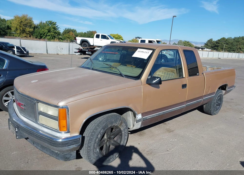 1990 GMC SIERRA C1500 VIN: 2GTEC19K7L1505548