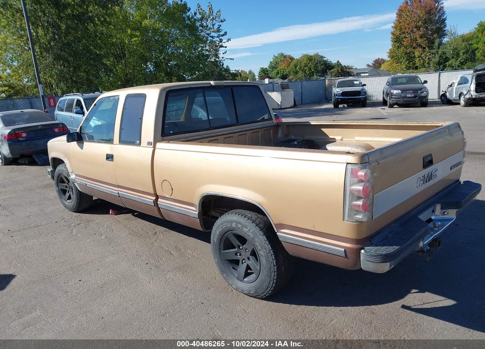 1990 GMC SIERRA C1500 VIN: 2GTEC19K7L1505548