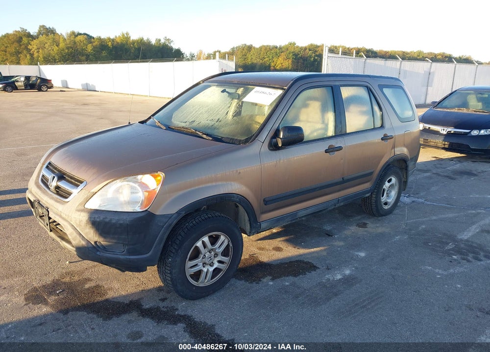 2002 HONDA CR-V LX VIN: JHLRD78432C019318
