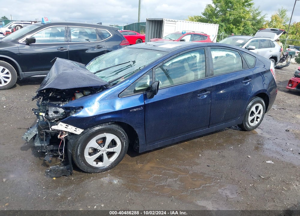 2015 TOYOTA PRIUS THREE VIN: JTDKN3DU3F0396104