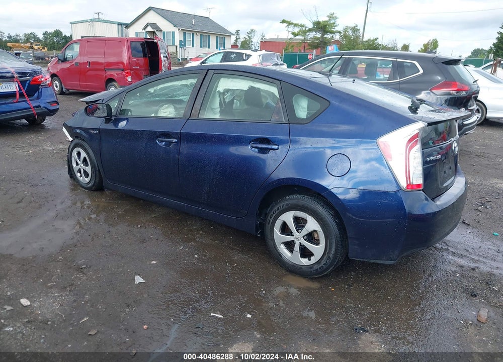 2015 TOYOTA PRIUS THREE VIN: JTDKN3DU3F0396104