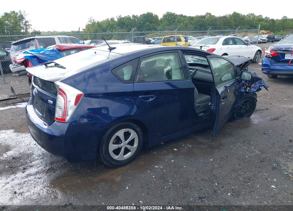2015 TOYOTA PRIUS THREE VIN: JTDKN3DU3F0396104