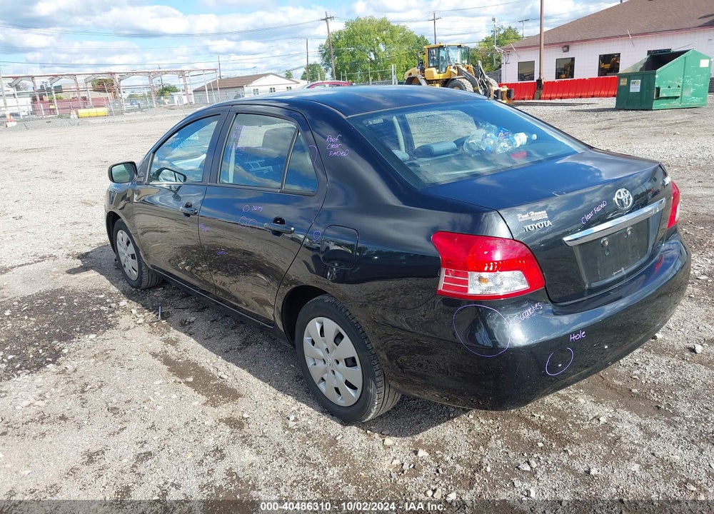 2010 TOYOTA YARIS VIN: JTDBT4K35A1393620
