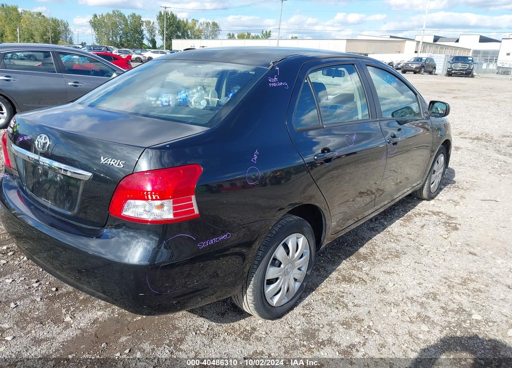 2010 TOYOTA YARIS VIN: JTDBT4K35A1393620
