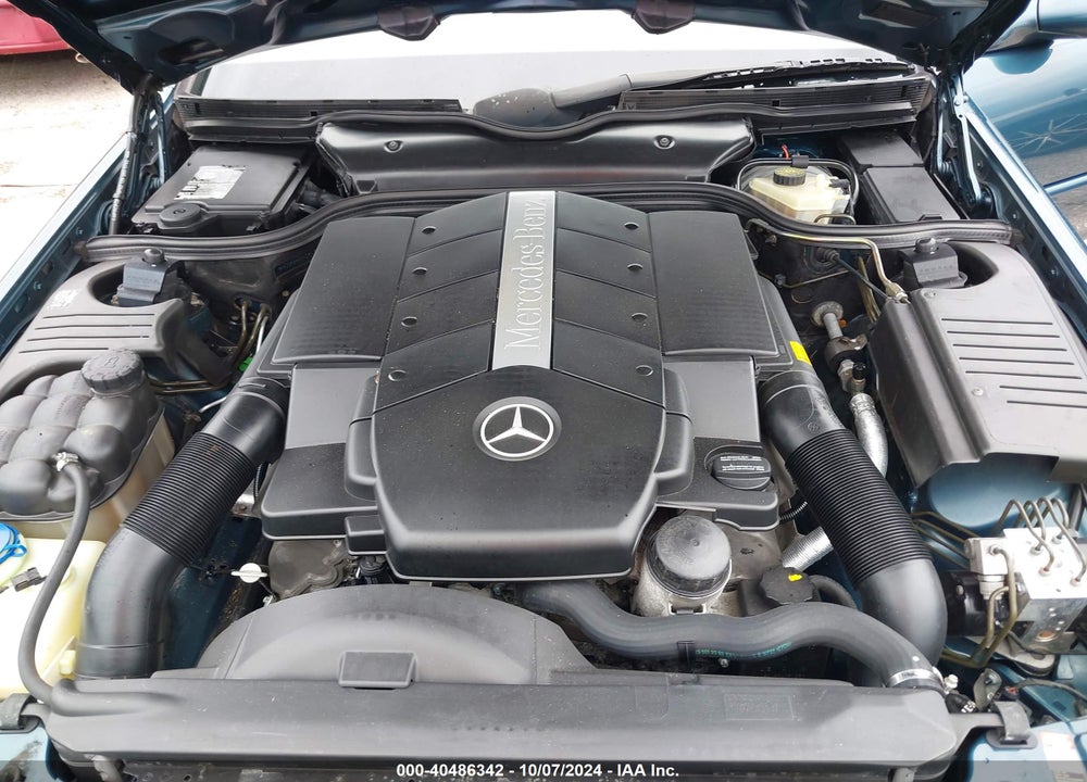 2000 MERCEDES-BENZ SL 500 VIN: WDBFA68F3YF195005
